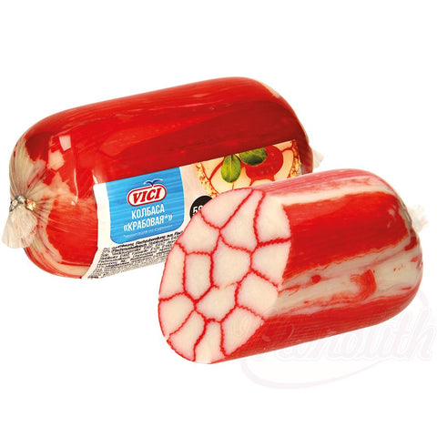 Saucisse de surimi, préparation de poisson à base de protéines de muscle de poisson