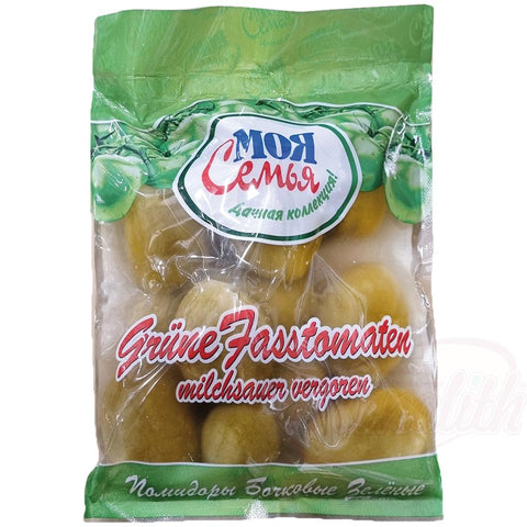 Tomates vertes de barrique "Moja semja", fermentées au lait