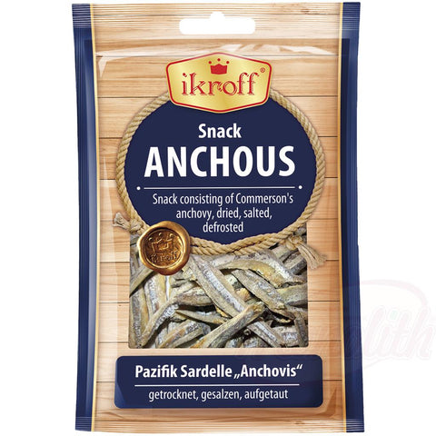 Anchois du Pacifique (Stolephorus Spp.) "Anchois", séchés, salés, décongelés
