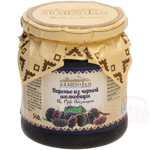 Mûres noires au sirop de sucre