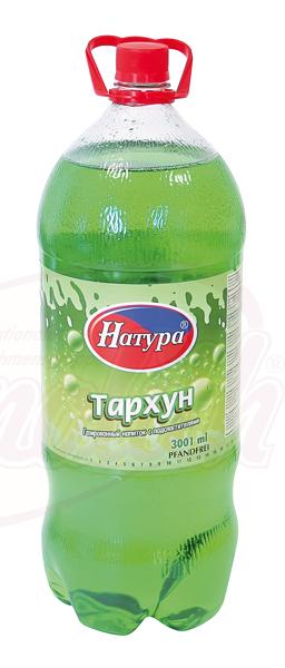 Boisson rafraîchissante avec gaz carbonique et édulcorants (goût daspérule) "Tarchun".