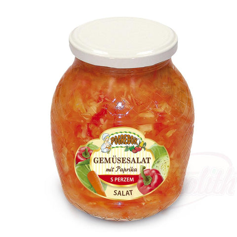 "POGREBOK" Gemüsesalat mit Paprika