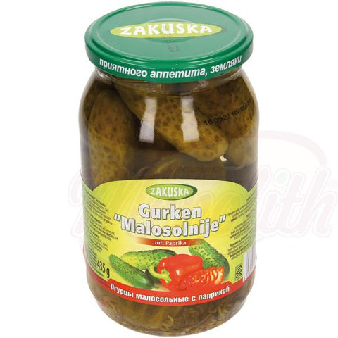 „Malosolnije“ Gurken mit Paprika