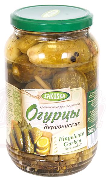 Eingelegte Gurken von Derevenskie