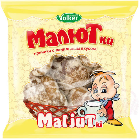 Biscuits sucrés "Prjaniki-Malyutki" au goût de vanille