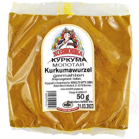 Hosyaushka gemahlene Kurkumawurzel