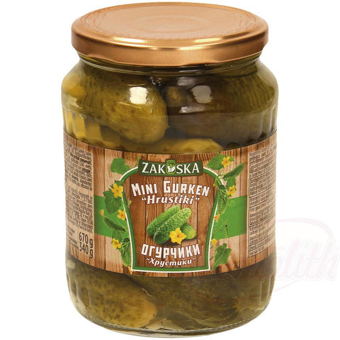 Hrustiki Eingelegte Mini-Gurken