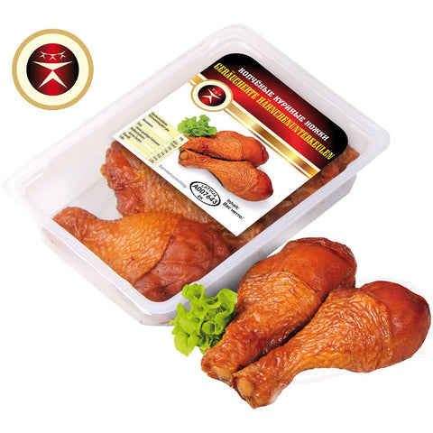 Geräucherte Hähnchenschenkel