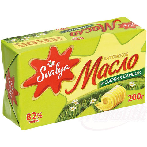 Svalya Beurre de crème douce 82%