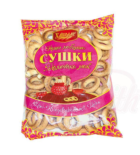 Mini-bouchées aux graines de pavot Maljutka mak