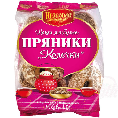 Biscuits fins en forme danneau au goût de lait Kolechki