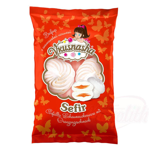 "Sefir Vkusnasha" Marshmallows gefüllt mit Orangengeschmack
