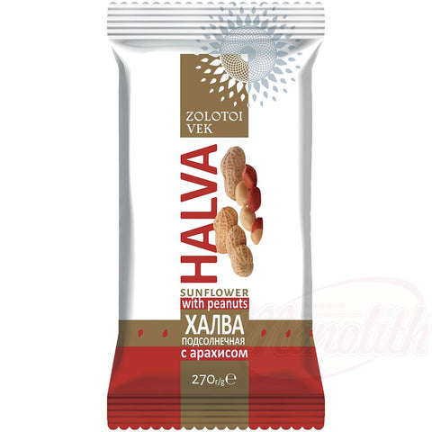 Halva de graines de tournesol avec cacahuètes (7%)