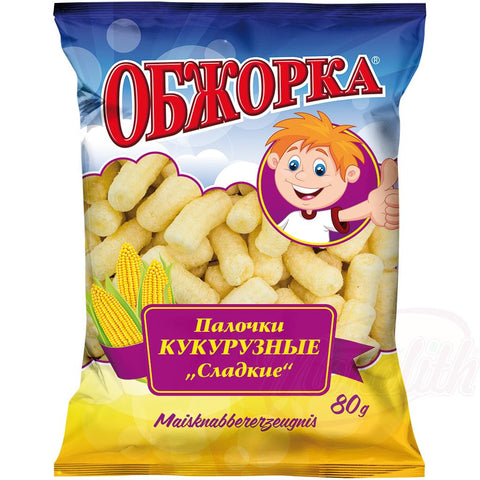 Produit à grignoter à base de maïs Obschorka