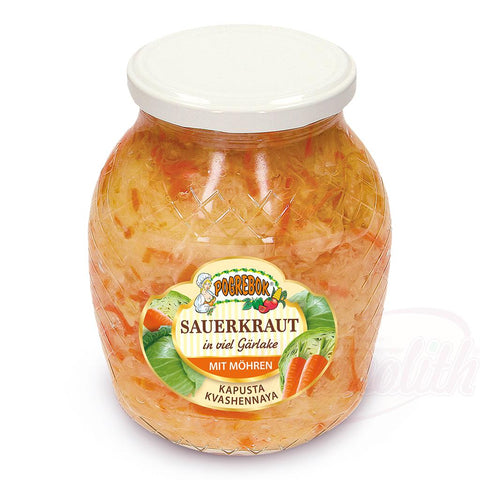 "POGREBOK" Sauerkraut mit eingelegten Karotten