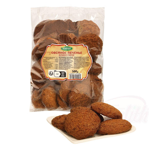 Biscuits d’avoine aux noix de coco râpée