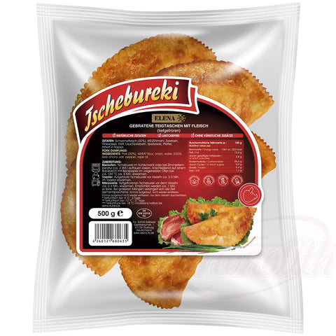 Chebureki - pochettes de pâte frite au porc