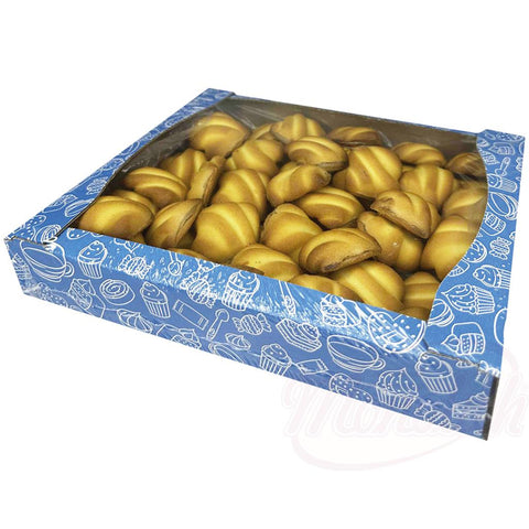 „TORTOFF“ Gefüllte Kekse (29 %) mit Sonnenblumen-Halva-Geschmack.