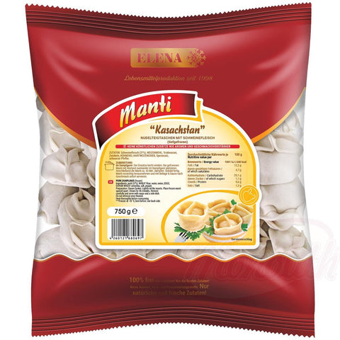 Manti Kazakhstan artisanaux avec viande de porc