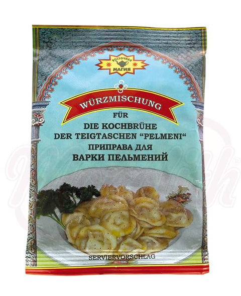 Würzmischung für die Kochbrühe von Pelmeni Ravioli