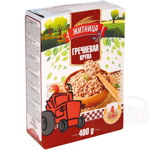 Sarrasin en sachet cuisson "Jitnitsa" 4x100g